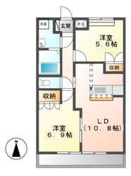 サンチェリーフィールドの物件間取画像